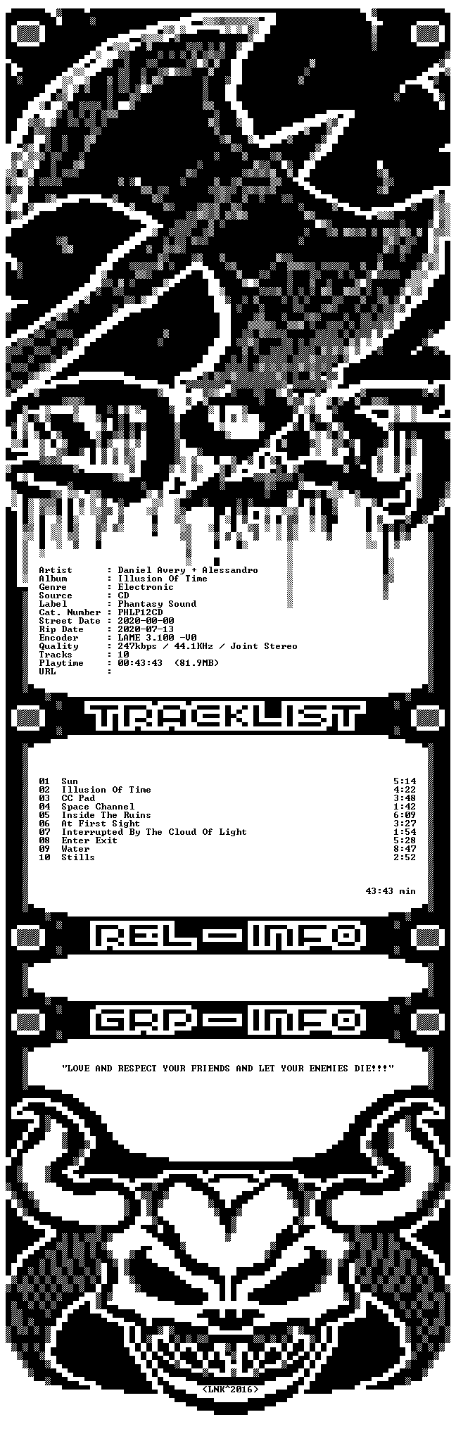 Daniel Avery And Alessandro Cortini Illusion Of Time Cd 2020 D2h Scnlog Me