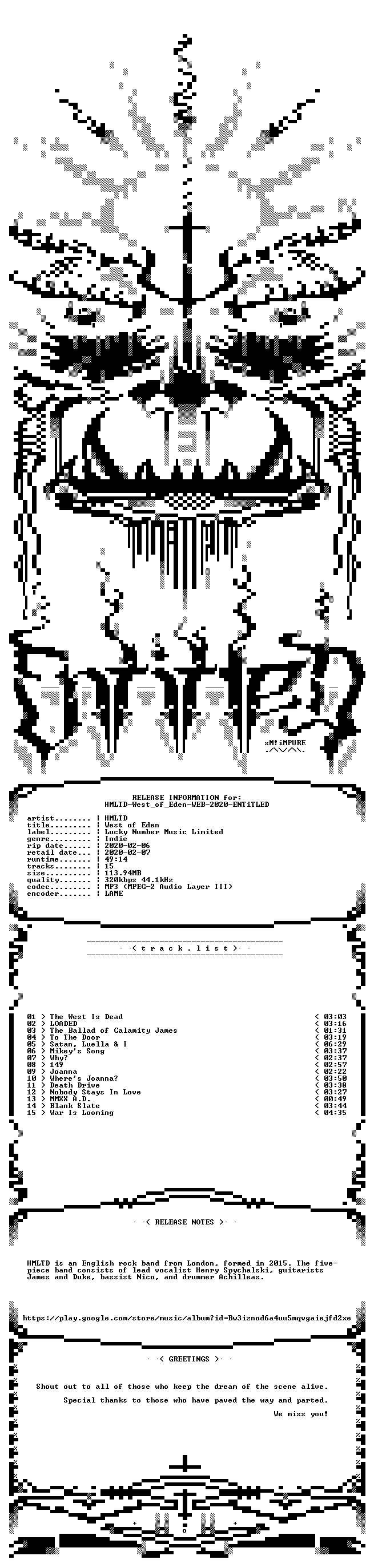 Hmltd West Of Eden Web 2020 Entitled Scnlog Me