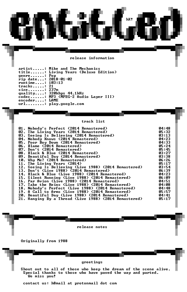 Mike And The Mechanics Living Years Deluxe Edition Bonus Tracks