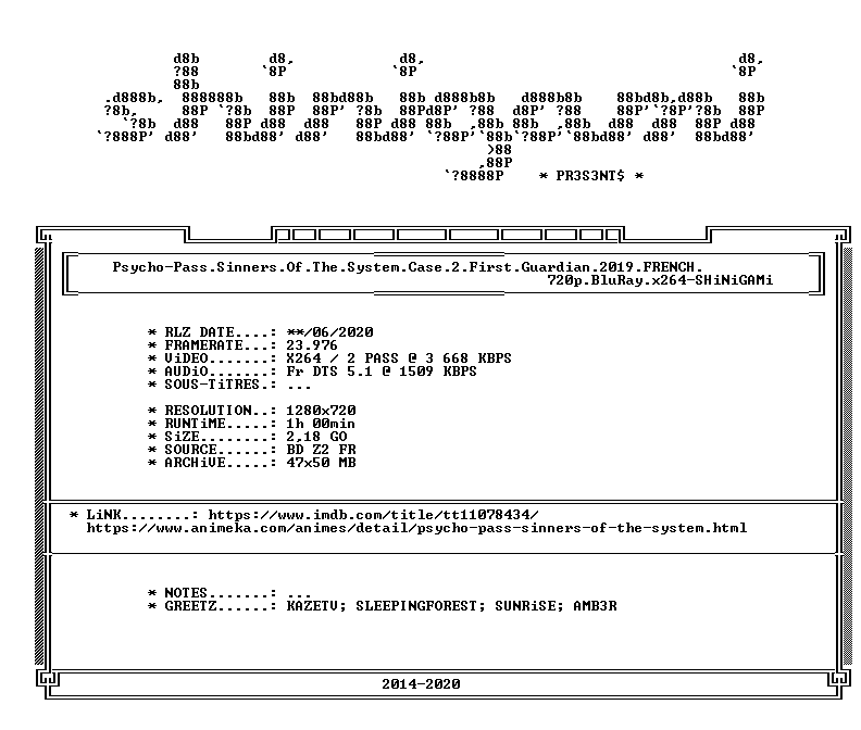 Psycho Pass Sinners Of The System Case 2 First Guardian 19 French 7p Bluray X264 Shinigami Scnlog Me